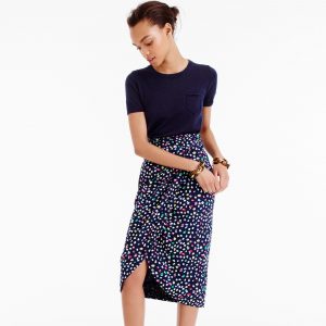 Tulip Printed Skirt
