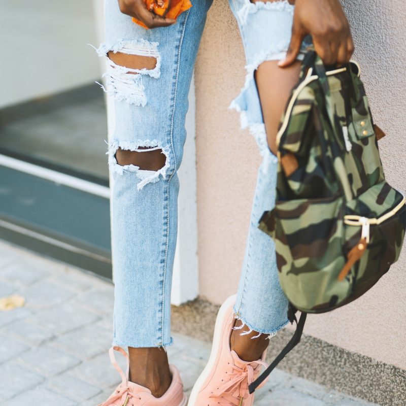 Classic American Vintage Style Jeans